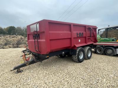 2013 HM 18/20 18 ton grain trailer