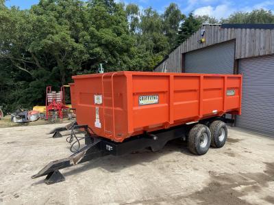 1997 Griffiths 10 ton grain trailers