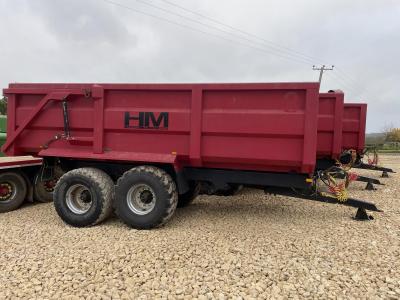 2013 HM 15/17, 16 Ton grain trailer