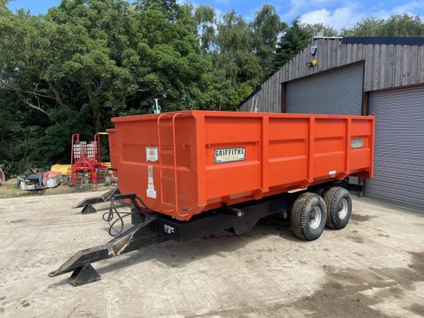 Griffiths 10 ton grain trailers