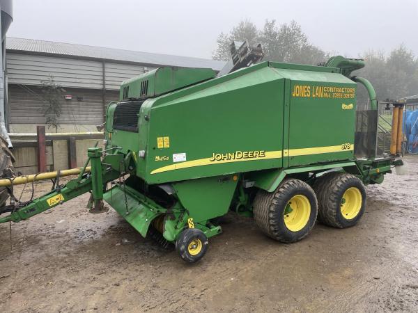 John Deere 678 combi baler/wrapper