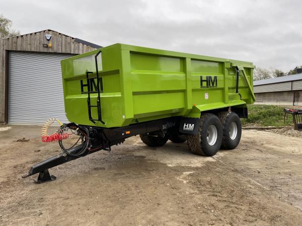 HM 15/17, 16 Ton grain trailer